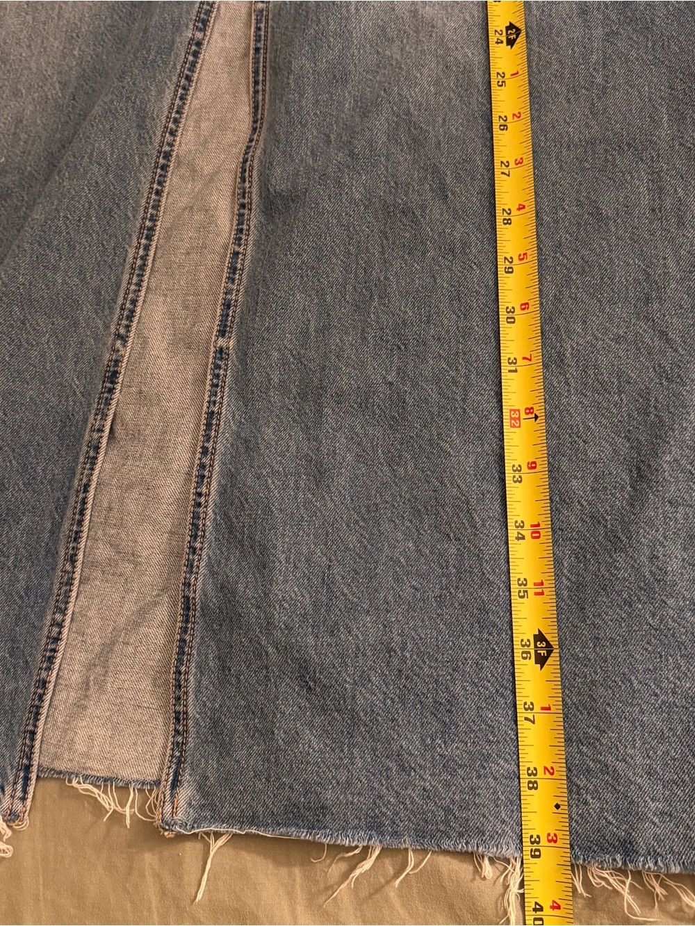 American Eagle Outfitters Blue denim skirt - Picture 12 of 13